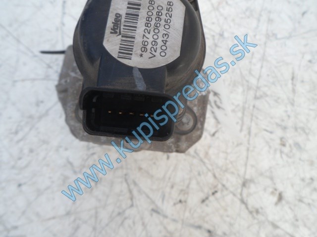 egr ventil na citroen c4 1,6hdi, 9672880080